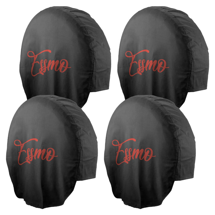 4 Pack Tire Covers, Waterproof Anti-UV Snow Sun Rain Tire Covers for RV,Truck, SUV, Trailer, Camper (29 inches)