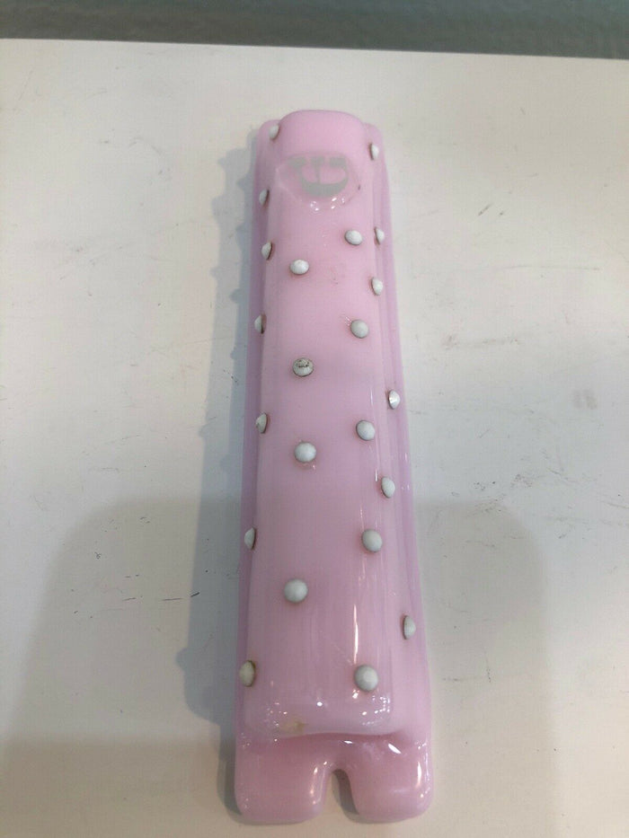 Art Glass Mezuzah Unique Door Jewish Hang Symbol