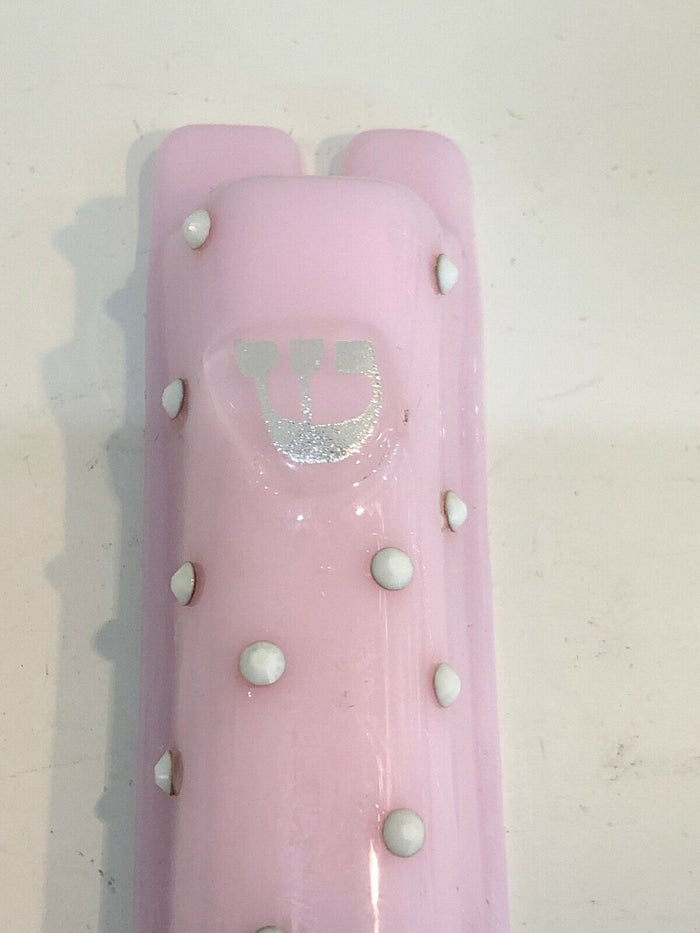 Art Glass Mezuzah Unique Door Jewish Hang Symbol