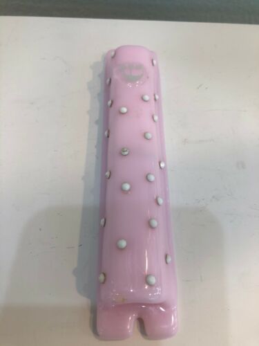 Art Glass Mezuzah Unique Door Jewish Hang Symbol