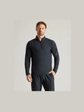 Atmosphere Midweight 1/4 Zip - True Black