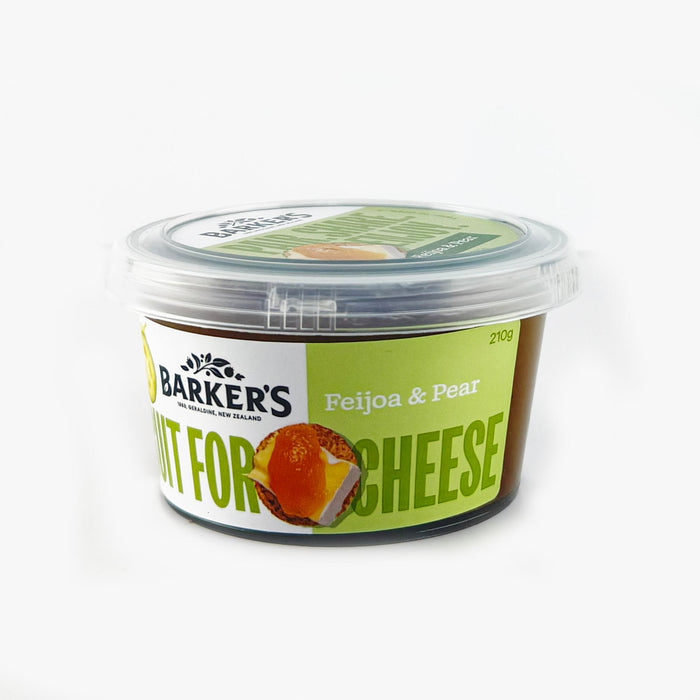 Barkers Feijoa and Pear Fruit for Cheese Fruit Paste - ShopNZ