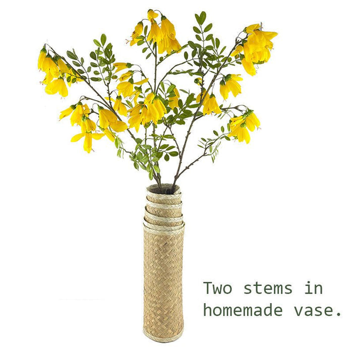 Beautiful NZ Kowhai Artificial Flower Branch - ShopNZ