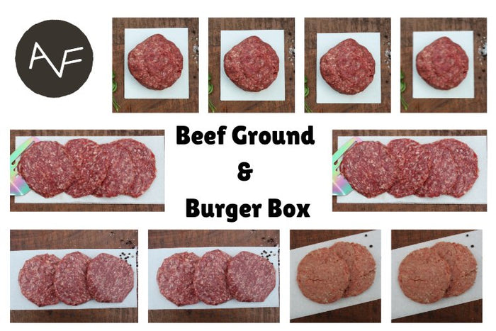Ayers Valley Farm - Beef Ground & Burger Box - 9 lbs