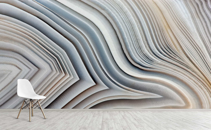 Black and Tan Wall Mural by Walls Need Loveå¨