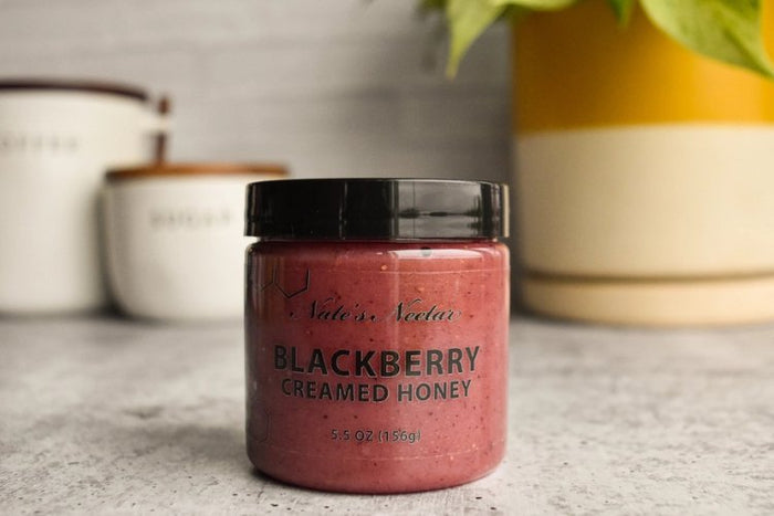 Ayers Valley Farm - Blackberry Creamed Honey - 5.5 oz / pkg