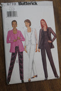Butterick 6710, Misses Shirts, Camisole, Pants, Uncut Sewing Pattern