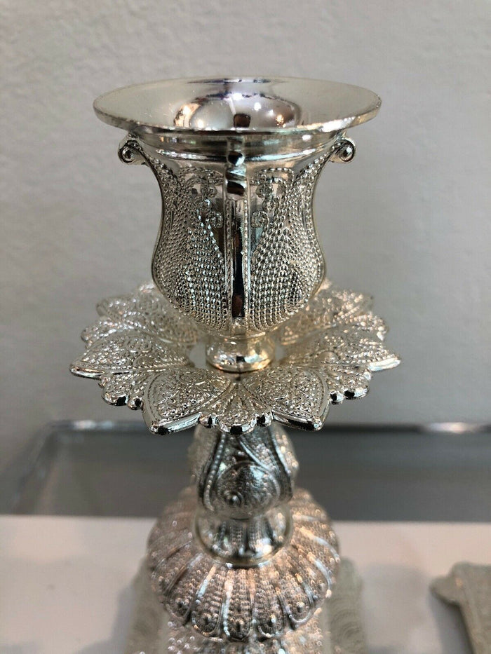 Candle Holder Unique Jewish Shabbat Hannukah