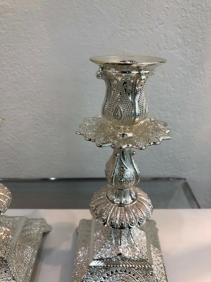 Candle Holder Unique Jewish Shabbat Hannukah