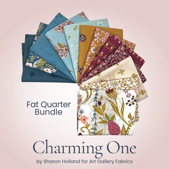 Charming One Fat Quarter Bundle, multicolor quilting fabric