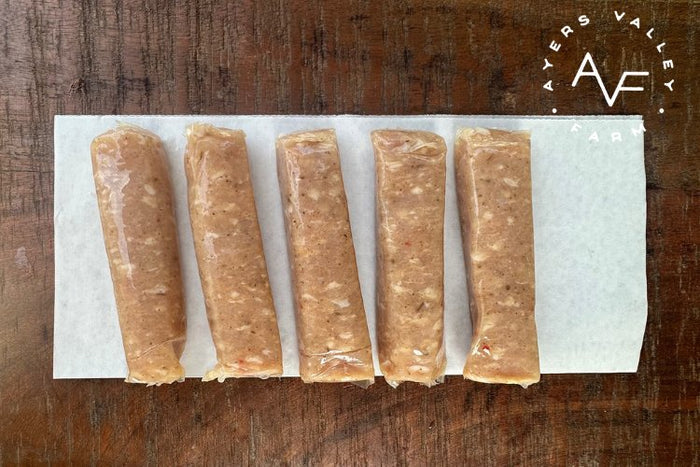 Ayers Valley Farm - Chicken Sausage Links (Sugar Free) - 10 x 3.2 oz links