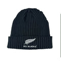 Classic All Blacks Rugby Ribbed Beanie Hat - ShopNZ