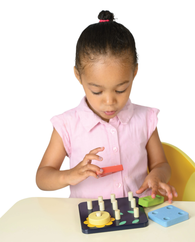Count & Match Peg Board