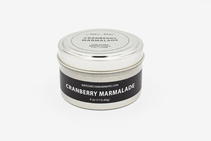 Ayers Valley Farm - Cranberry Marmalade Beeswax Candle - 6.5 oz / pkg