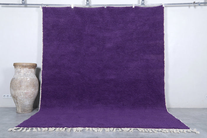 Purple Beni ourain rug - Moroccan custom rug - custom moroccan rugs