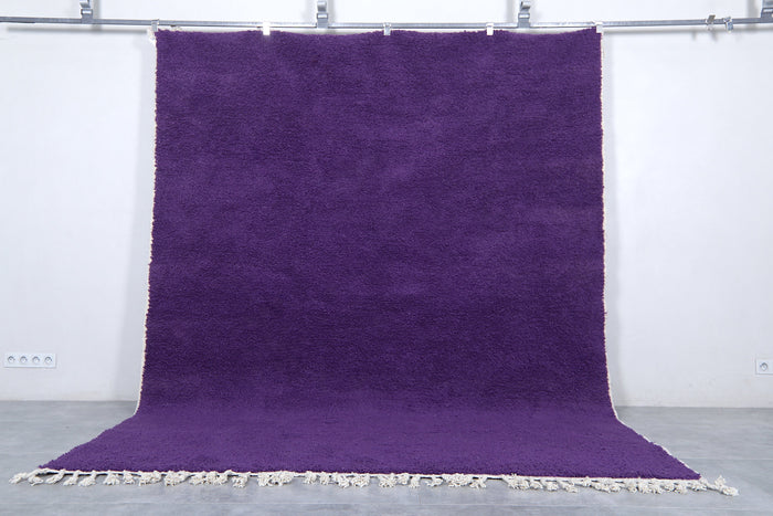 Purple Beni ourain rug - Moroccan custom rug - custom moroccan rugs