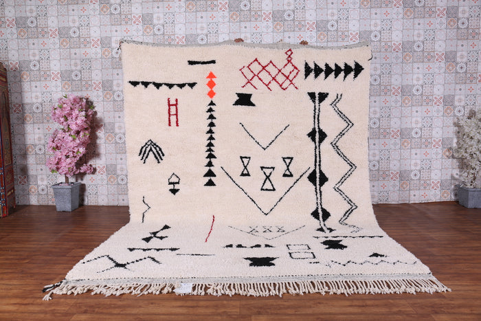 Beni ourain Moroccan Rug - Custom Berber Rug - Wool rug - custom moroccan rugs