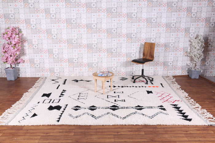 Beni ourain Moroccan Rug - Custom Berber Rug - Wool rug - custom moroccan rugs