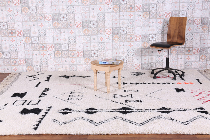 Beni ourain Moroccan Rug - Custom Berber Rug - Wool rug - custom moroccan rugs