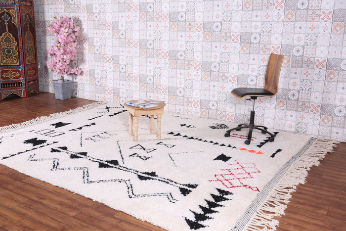 Beni ourain Moroccan Rug - Custom Berber Rug - Wool rug - custom moroccan rugs