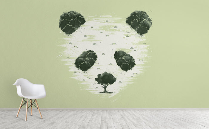 Deforestation Wall Mural by Walls Need Loveå¨