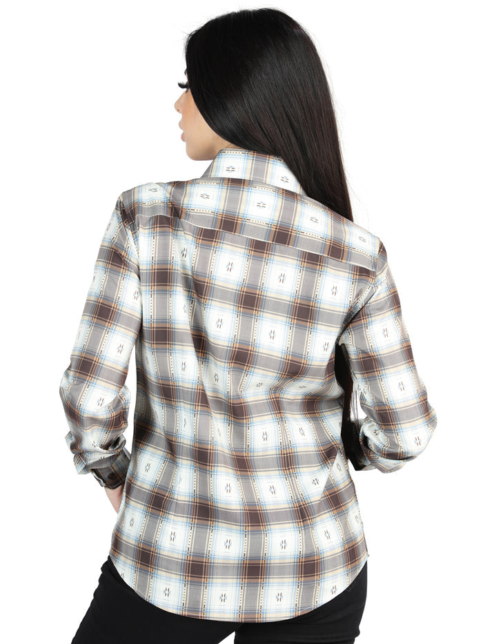 El General  -  Casual Long-Sleeve Shirt  -  Brown/Sand