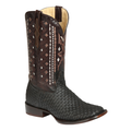 El General Men’s Leather Rodeo Boots Petatillo - Crazy Brown