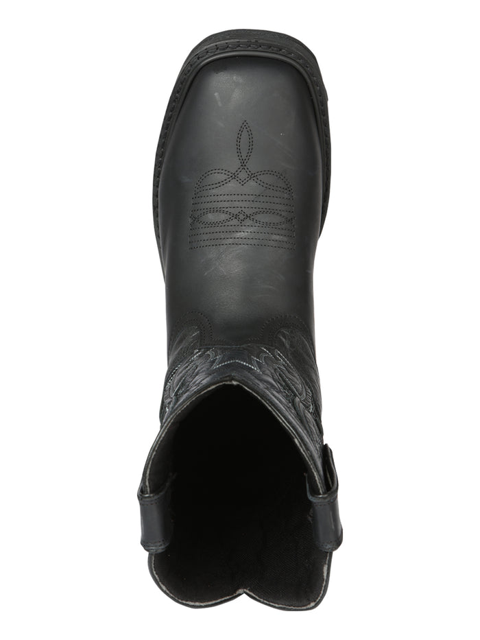 El General  Rodeo Work Boot - Crazy Black