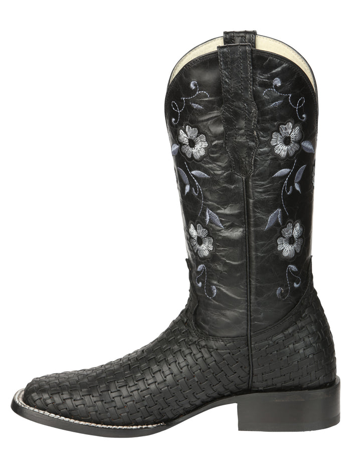 El General Women’s Rodeo Boots Petatillo - Black