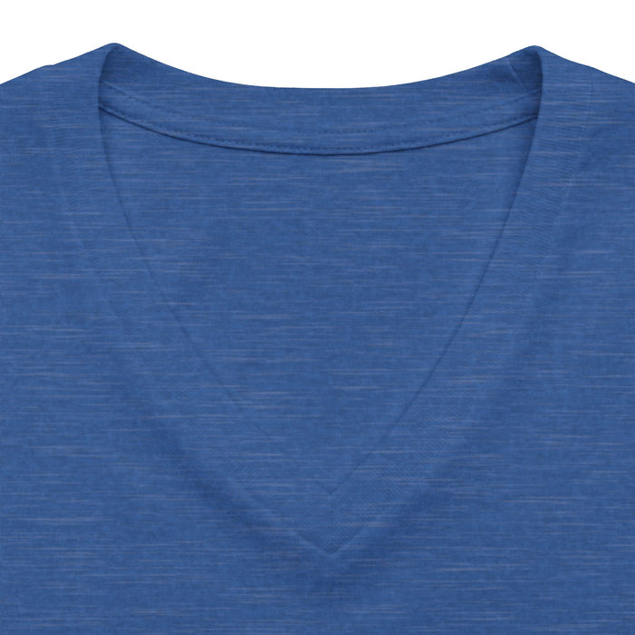 FamFest 2026 Quilt Block Women's V-Neck Tee by Printify