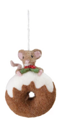 Felt Mouse Ornament