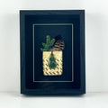 Genuine NZ Greenstone Love Twist Koru Framed Wall Art - ShopNZ