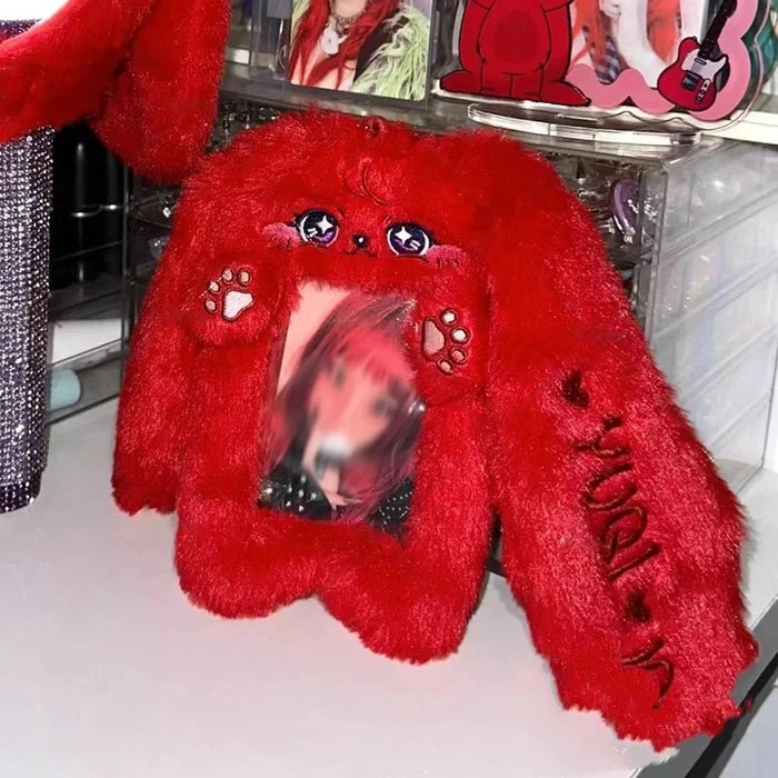 G)I-DLE YUQI Plush Doll Card Cover