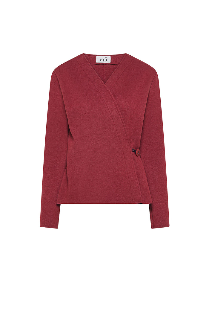Giacca incrociata soft