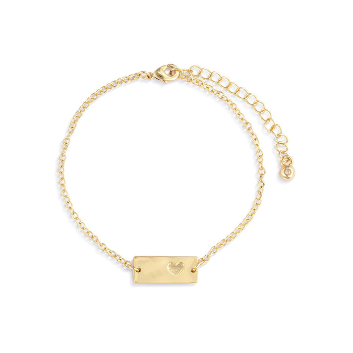Heart Charm Bracelet