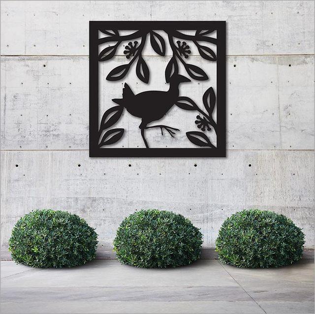 Large Square Pukeko Outdoor or Inside Art Panel - ShopNZ