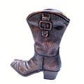 Large/Adult 130 Cubic Inch Metal Cowboy Boot Funeral Cremation Urn for Ashes