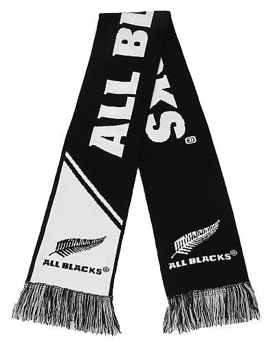 Long All Blacks Rugby Official Scarf - ShopNZ