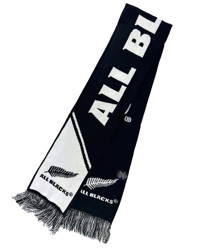 Long All Blacks Rugby Official Scarf - ShopNZ