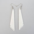 Maori Long Bone Drop Earrings - ShopNZ