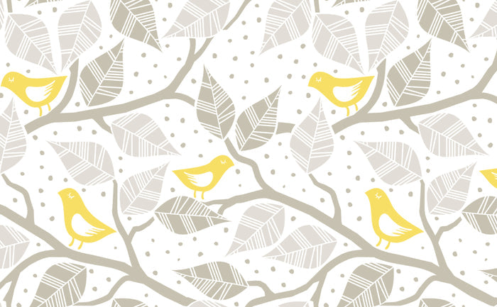 Modern Birds | Wallpaper