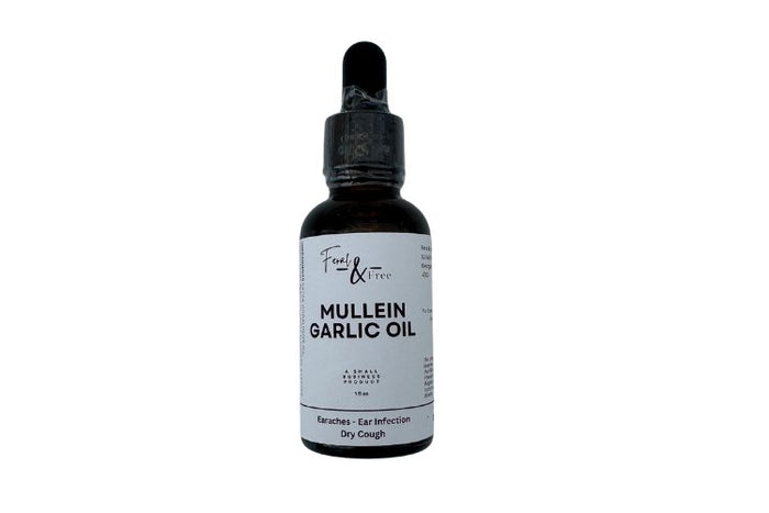 Ayers Valley Farm - Mullein Garlic Oil - 1 fl. oz