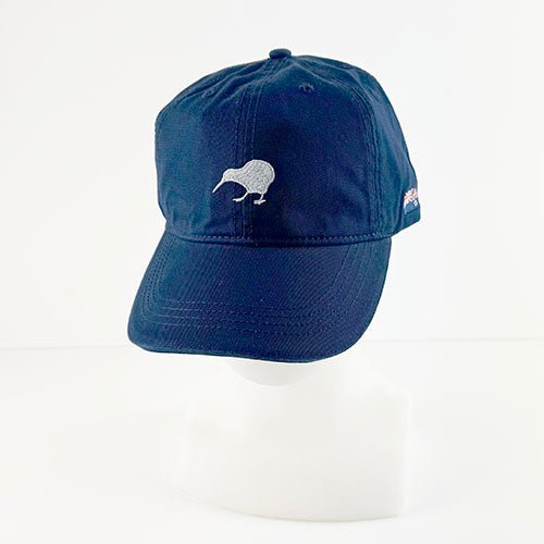 Navy Kiwi Bird NZ Flag Cap - ShopNZ