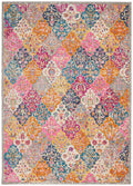 Nourison Passion PSN21 Multicolor Area Rug  Multicolored