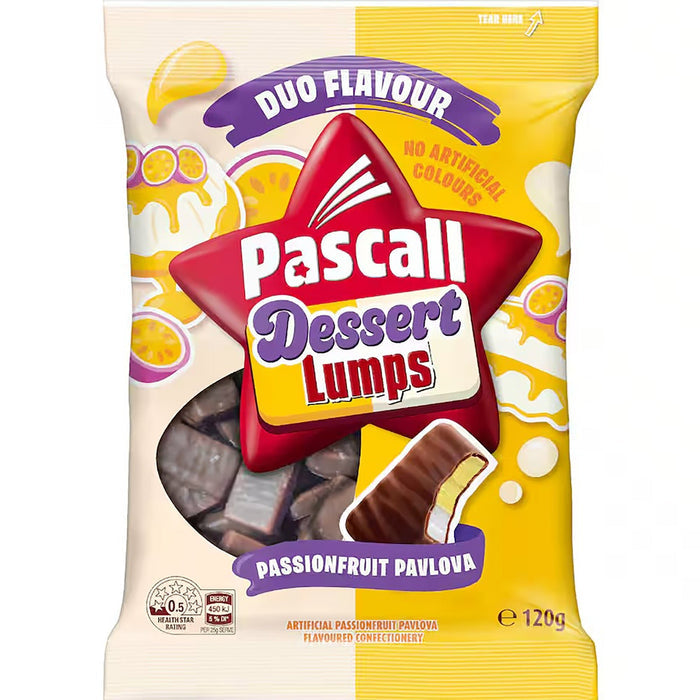 Pascall Dessert Lumps - Passionfruit Pavlova Flavour - ShopNZ