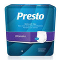 Presto Supreme Breathable Brief, Ultimate Absorbency, XL (58" to 64" Waist), Beige, Package of 15