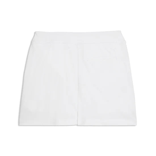 Puma Golf Girls Knit Golf Skirt White Color