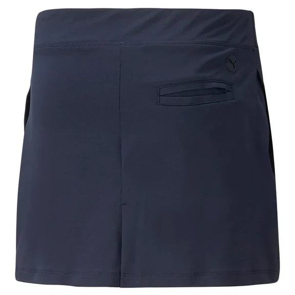 Puma Golf Girls Knit Skirt Navy Color