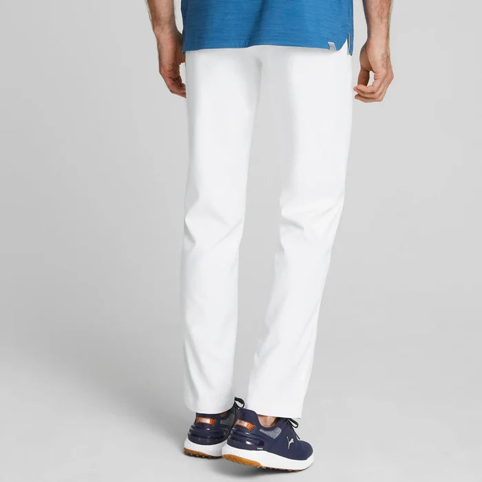 Puma Golf Dealer Pant White Color Back View