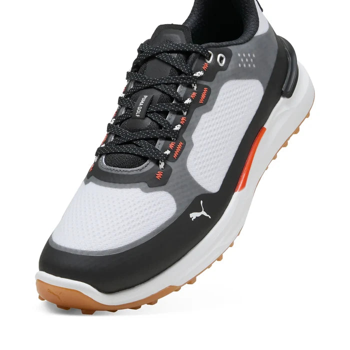 Puma Golf Ignite Elevate X White_ Black Color.